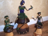 Aibell, Irish Faerie Goddess with NannyButtonCap & Tranquility.