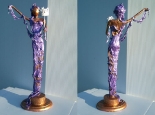 Lady Tealight in Lilac.