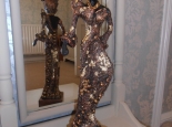 Gold Leaf gives an effective finish!