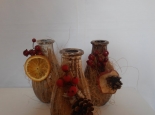 christmas vases