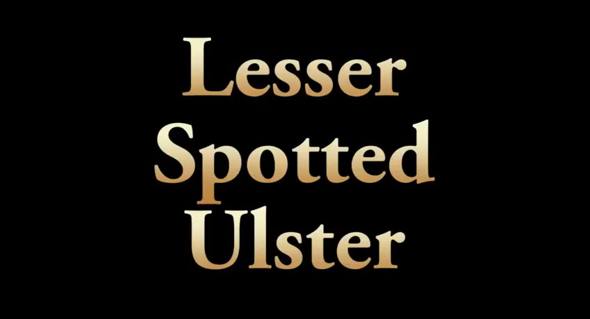 My Appearence in Lesser Spotted Ulster 24/09/ 2012
