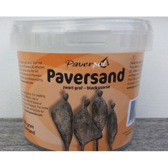 Paversand - Black/Coarse